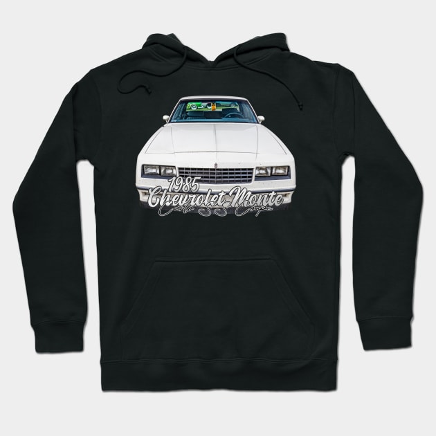 1985 Chevrolet Monte Carlos SS Coupe Hoodie by Gestalt Imagery